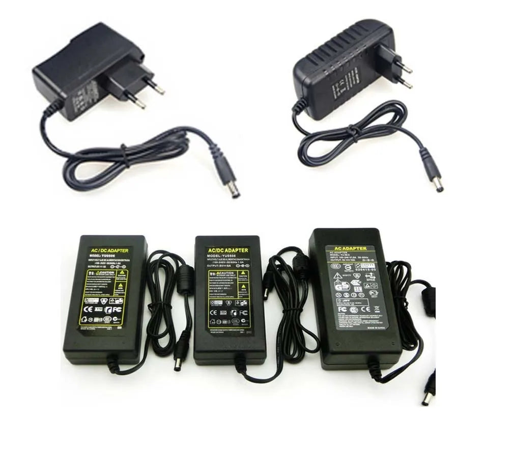 Power Adapter AC to DC 24V 1A 2A 3A 5A Converter Transformer 24 v Power Supply Charger For LED Strip and logitech racing wheel