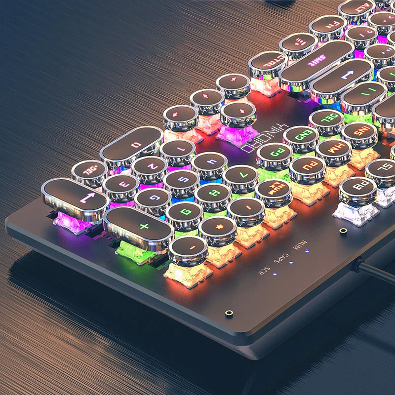 Mechanical Keyboard Switches Gaming Wired Laptop Desktops Computer Accessories low profile Keyboards with numpad