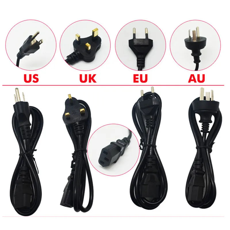 Power Adapter AC to DC 24V 1A 2A 3A 5A Converter Transformer 24 v Power Supply Charger For LED Strip and logitech racing wheel