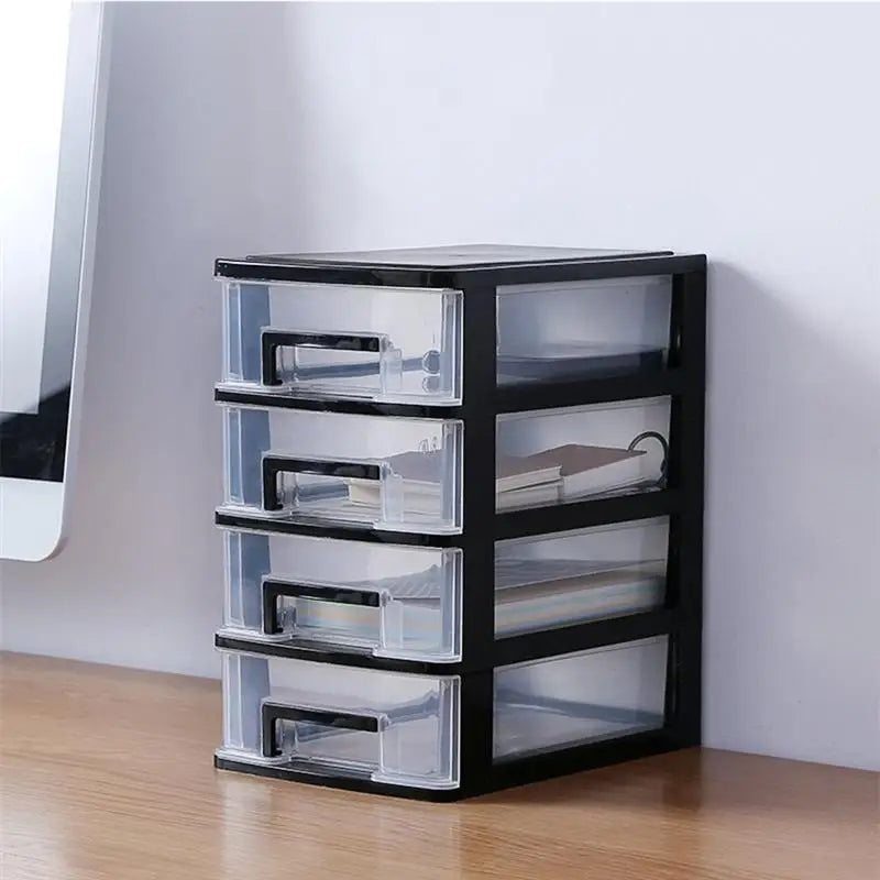 Empty Eye Cream Tube Drawer Organizer Storage Desktop Plastic Cabinet Box Office Cube Type Desk Supplies Makeup Station