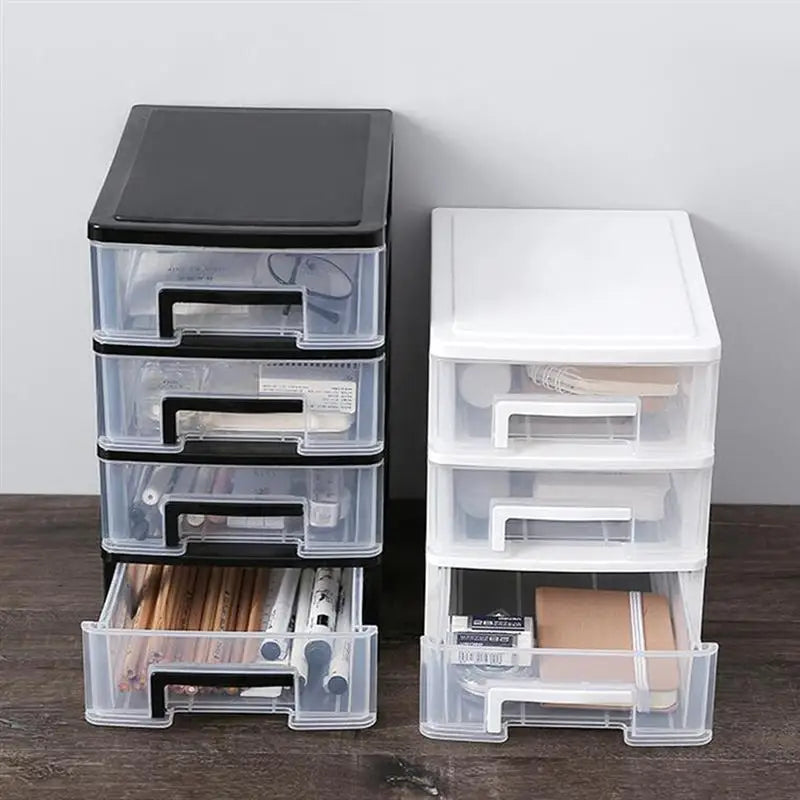 Empty Eye Cream Tube Drawer Organizer Storage Desktop Plastic Cabinet Box Office Cube Type Desk Supplies Makeup Station