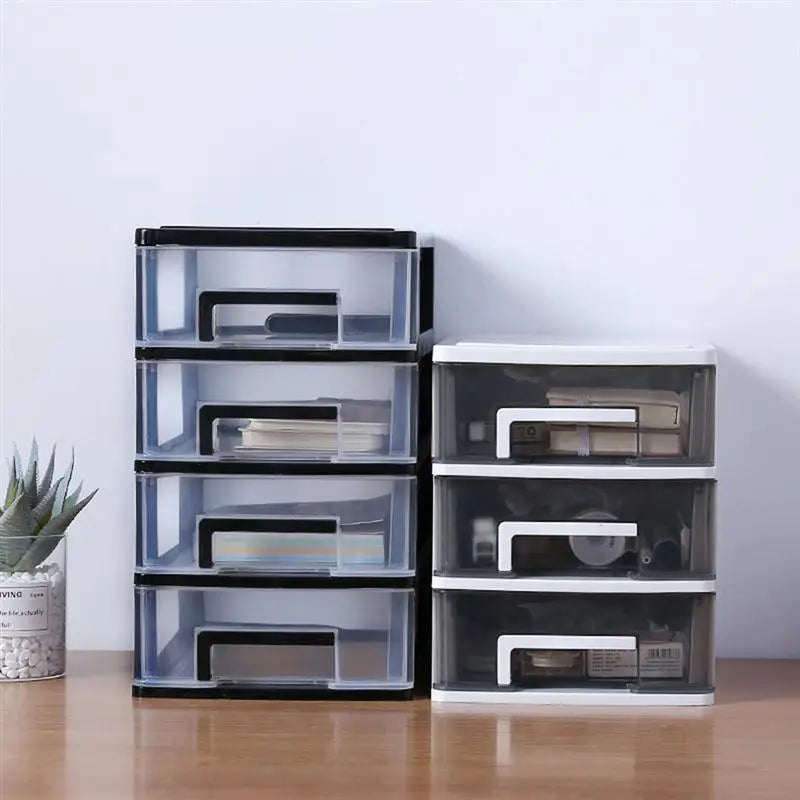 Empty Eye Cream Tube Drawer Organizer Storage Desktop Plastic Cabinet Box Office Cube Type Desk Supplies Makeup Station