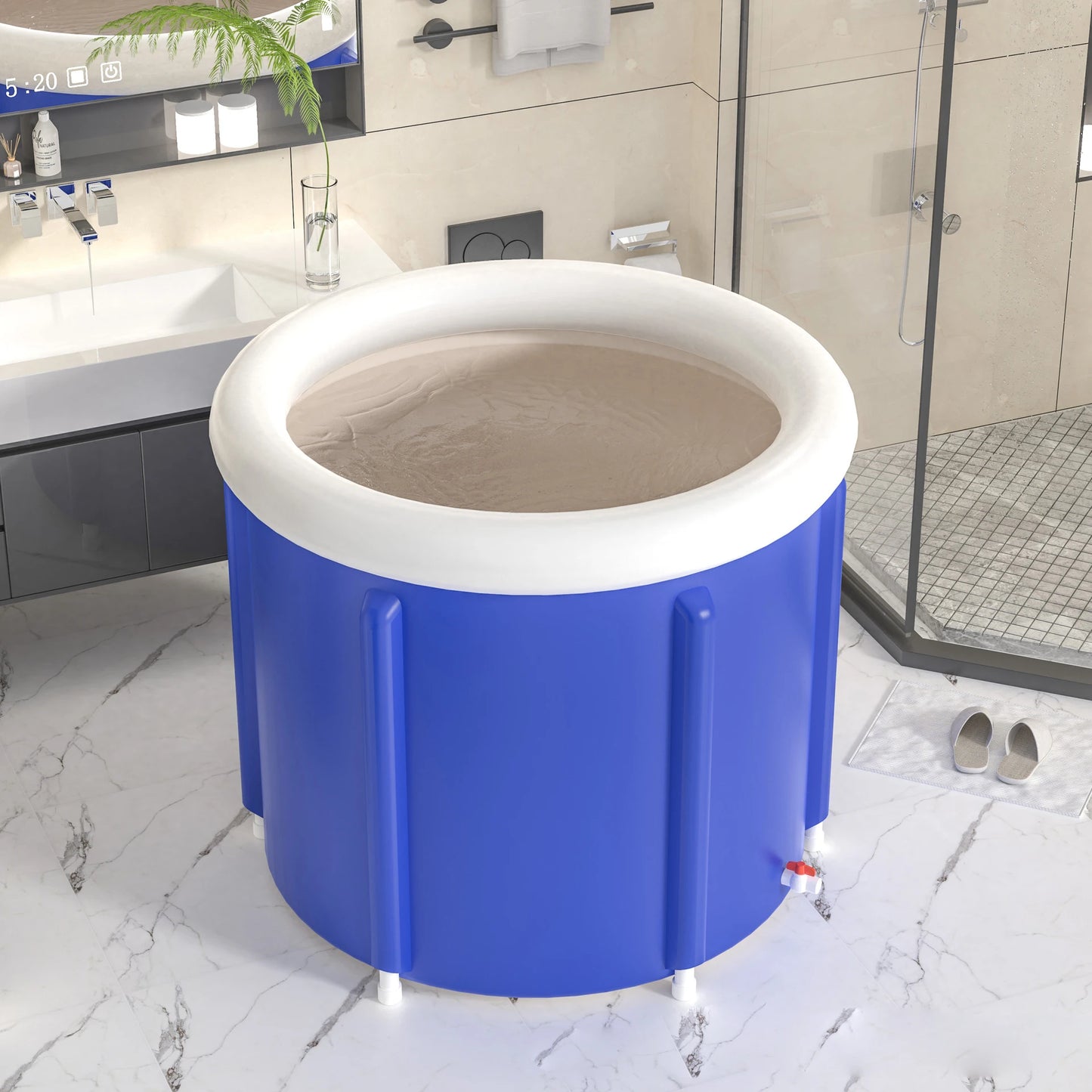 Polar Recovery Bath For Cold Water Soothing Training Portable Ice Bath Cold Water Bath For Athletes Adult Spa For Ice Bath Soak
