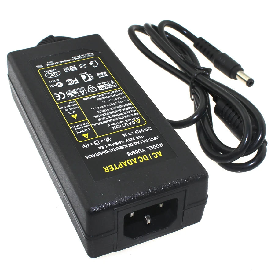 Power Adapter AC to DC 24V 1A 2A 3A 5A Converter Transformer 24 v Power Supply Charger For LED Strip and logitech racing wheel
