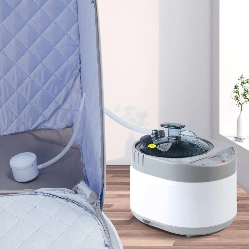 Steam Sauna Set Foldable One Person SPA Tent with 4L Larger Steamer,Remote Control, Weight Loss&Detox Паровая сауна
